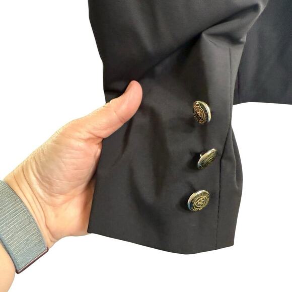 Ariat Pro Series Women's Bronte Show Coat Blazer US 8R Black Oldmoney Equestrian - Picture 4 of 16